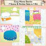 Sweet Home Storytelling Sticker Kit