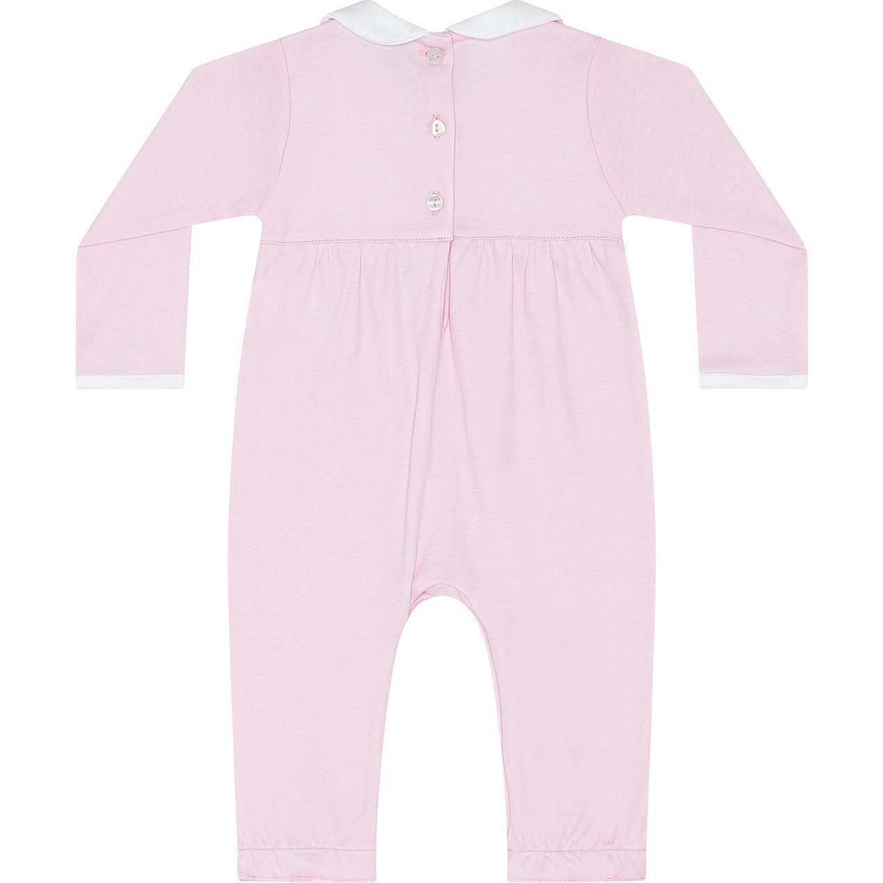 Signature Smocked Girls Playsuit