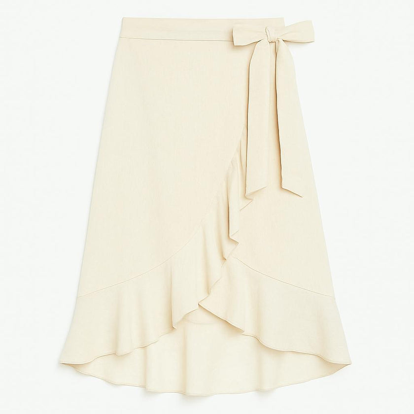Girl's Wrap Skirt - Sand