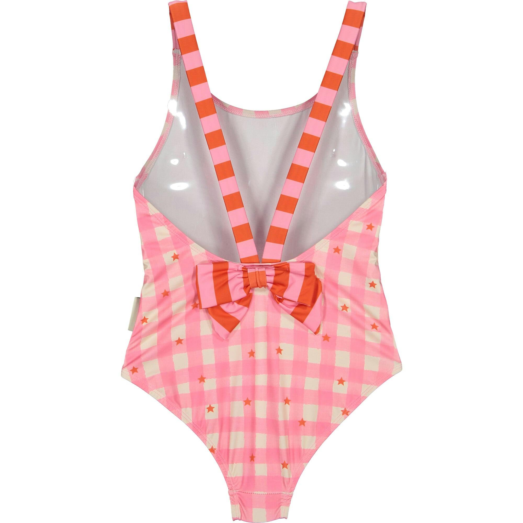 Gingham stars swimsuit