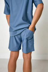slate sweat short