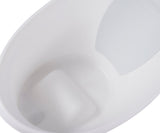 Newborn Bath Essentials Bundle | Baby Bath with Support Bump, Soft Backrest & Rinse Jug | Safe & Stylish Bathtime Set