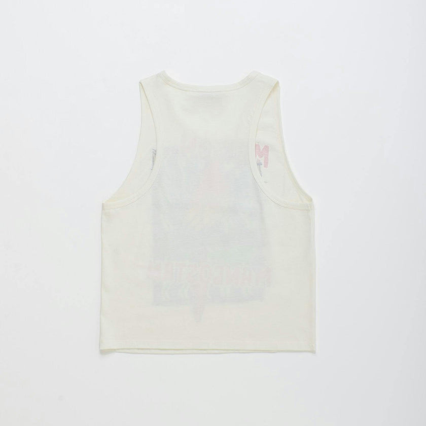 LOROS TANK TOP CLOUDY WHITE