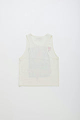 LOROS TANK TOP CLOUDY WHITE