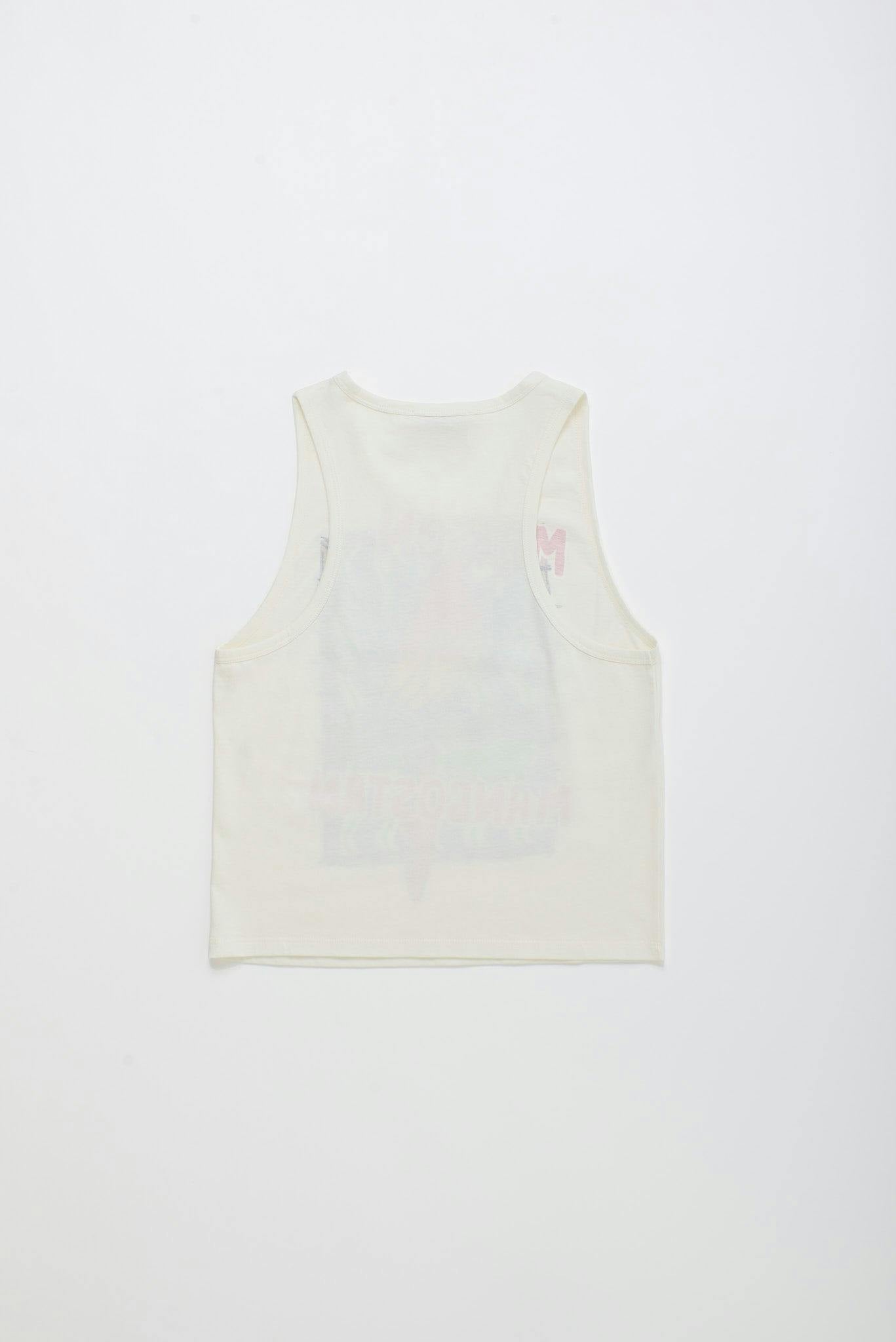 LOROS TANK TOP CLOUDY WHITE