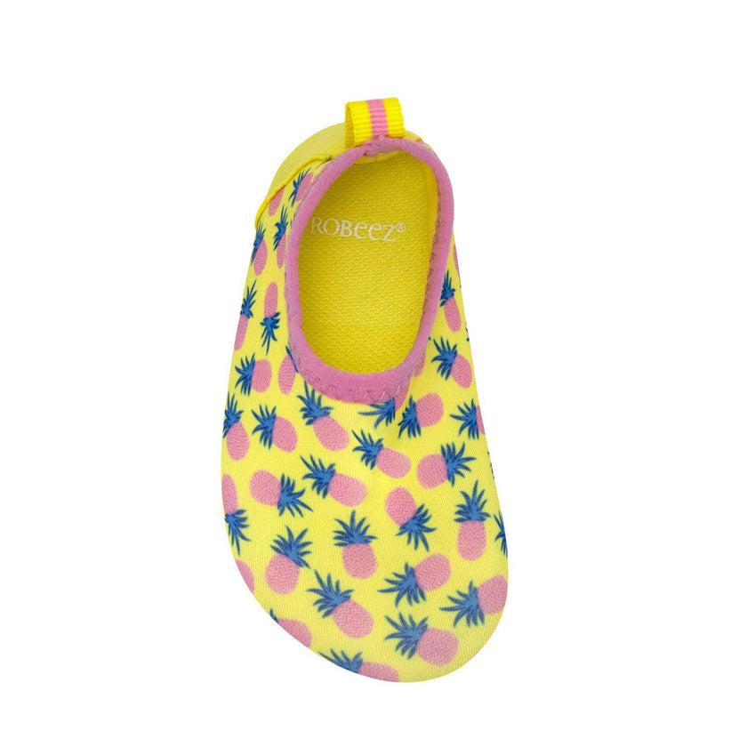 Pineapple Crush Aqua Shoes in Yellow