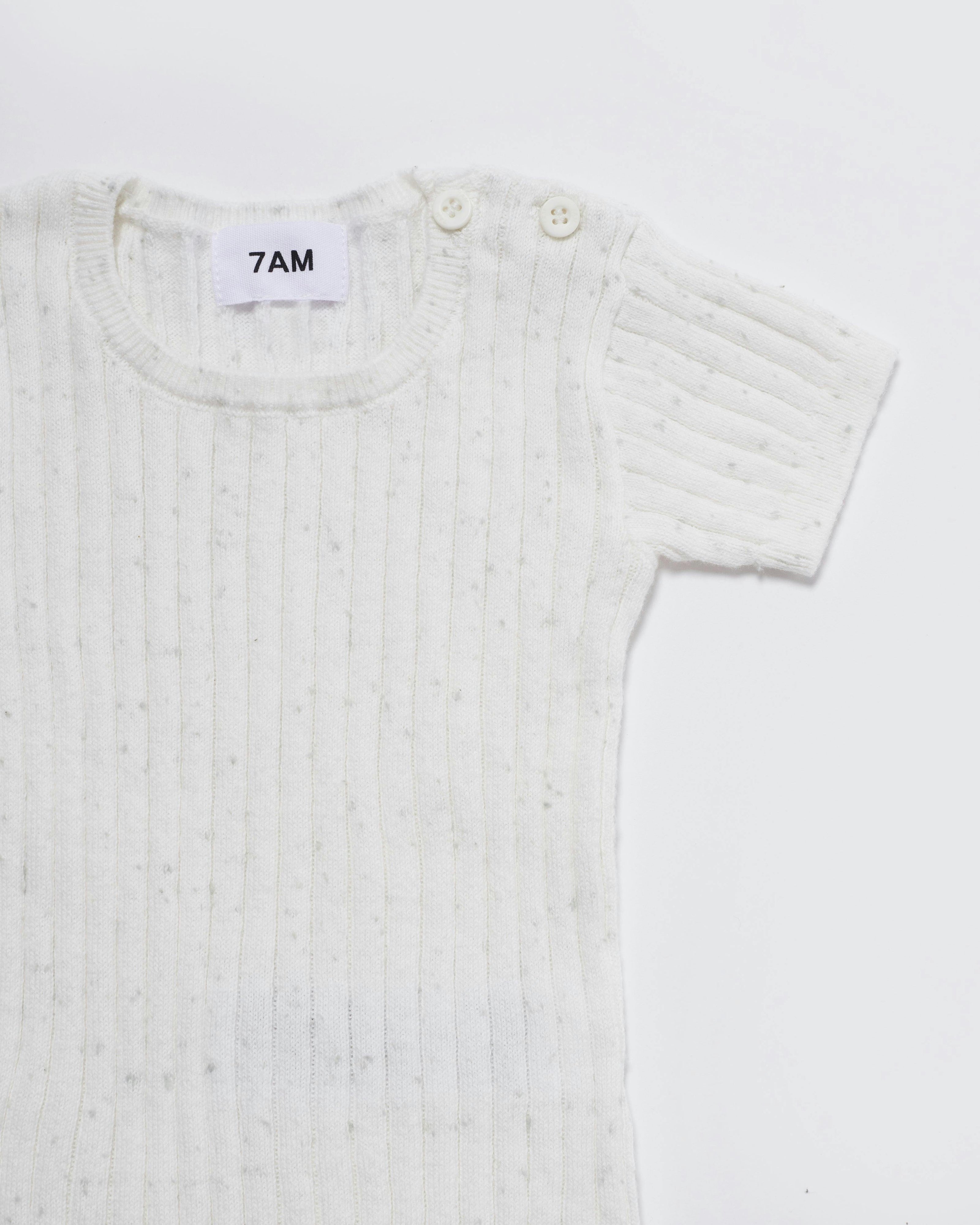 Cotton Tee - Ribbed