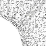 FRANKIE Fitted Crib Sheet