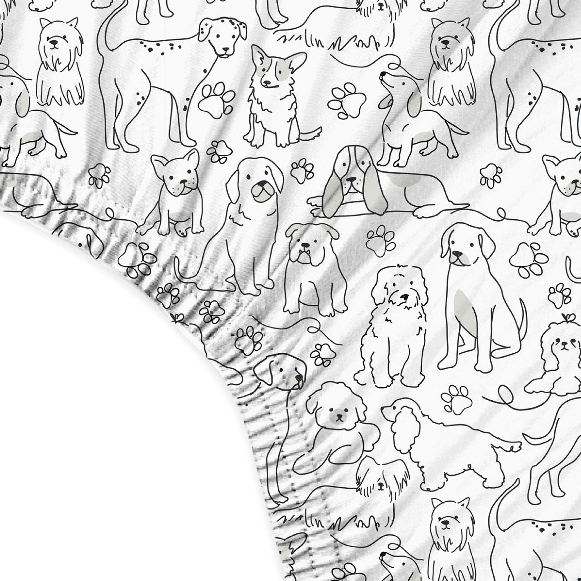 FRANKIE Fitted Crib Sheet