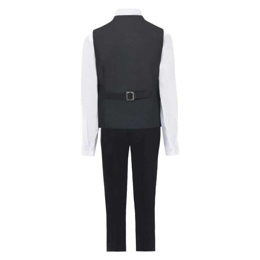 Black Classic Glitter Lapel Suit