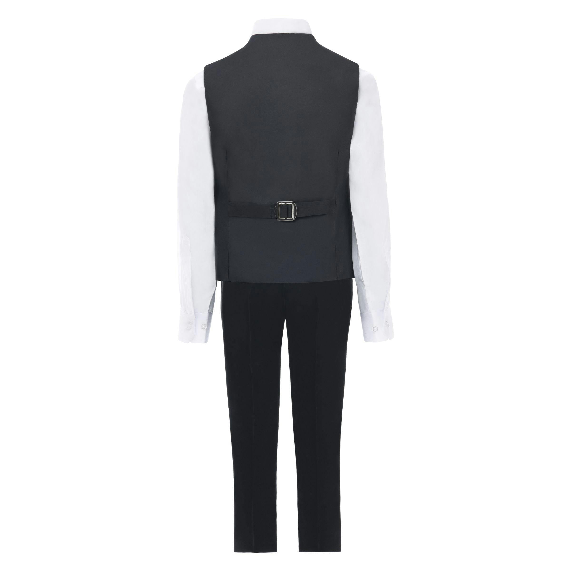 Black Classic Glitter Lapel Suit