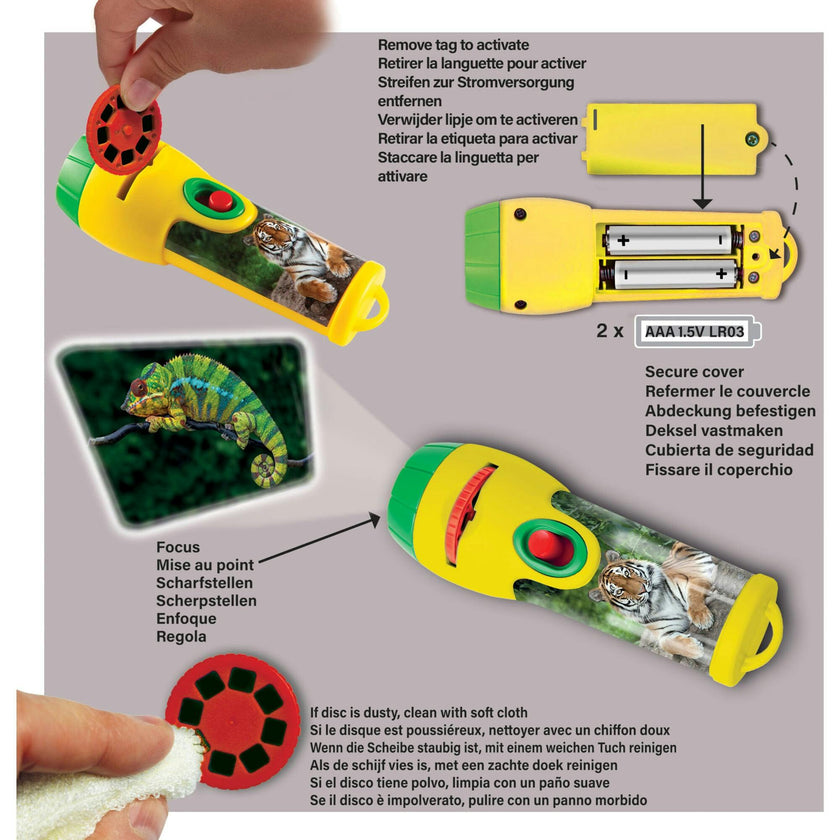 Brainstorm Toys: Animal Torch & Projector