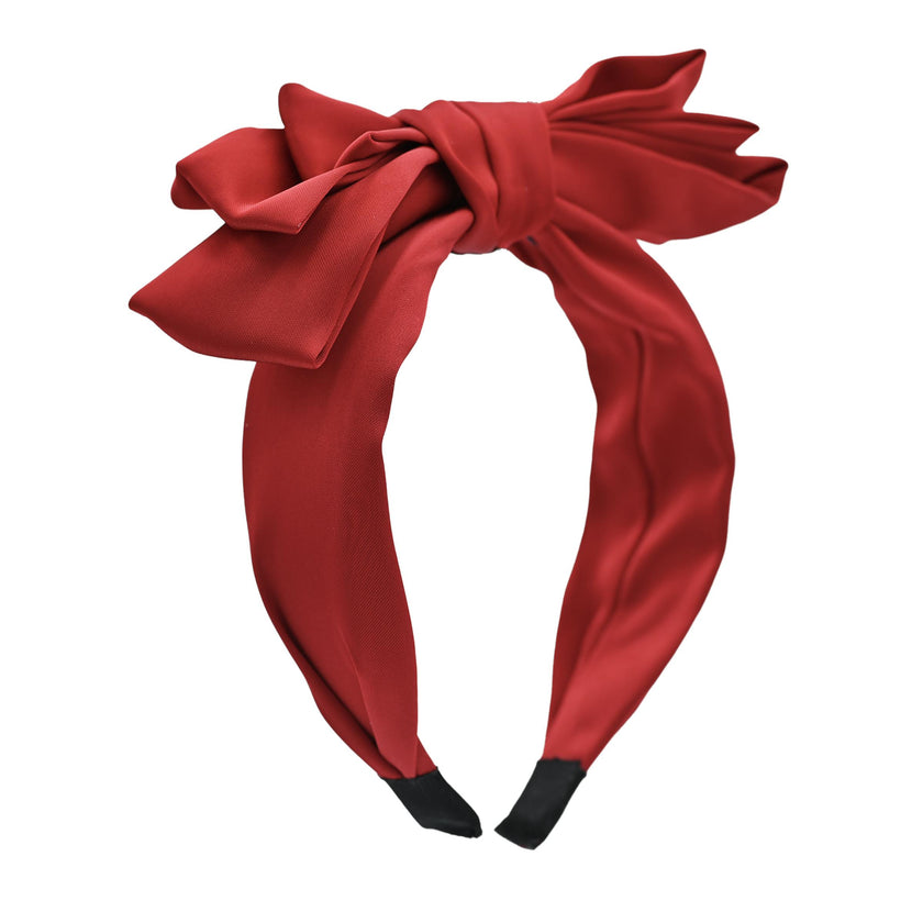 Multicolored Satin Ribbon Headband