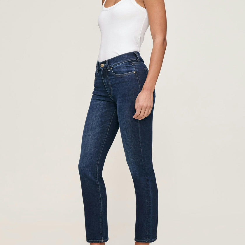 Mara Straight Mid Rise Instasculpt™ Ankle Jeans  Eastside