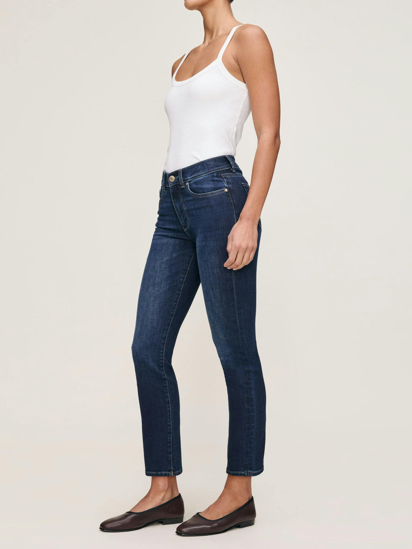 Mara Straight Mid Rise Instasculpt™ Ankle Jeans  Eastside