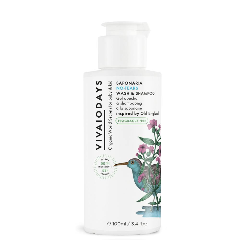 Saponaria No-Tears Wash & Shampoo 15.2 fl.oz. / 450ml