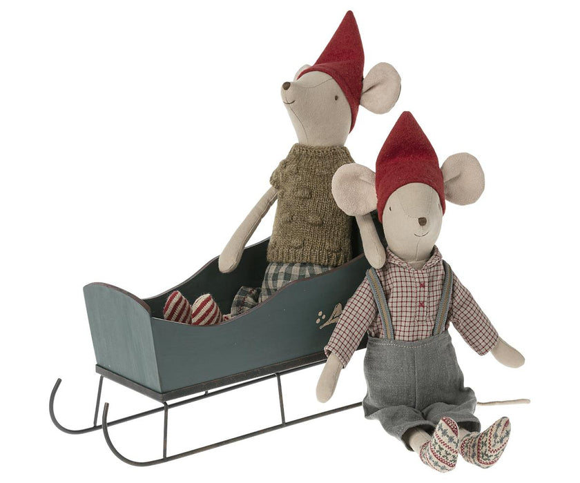 Sleigh, Medium - Green