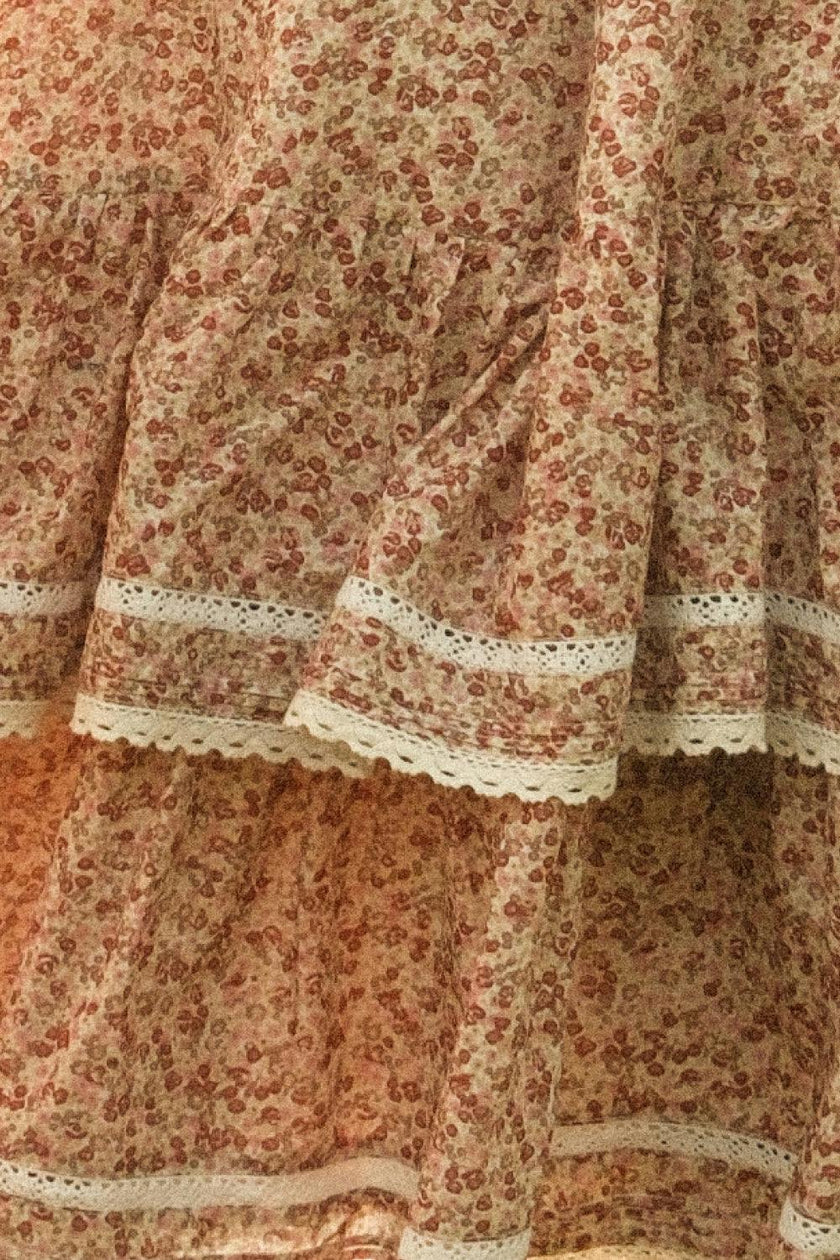 Annalise Midi Skirt in Philocaly Floral