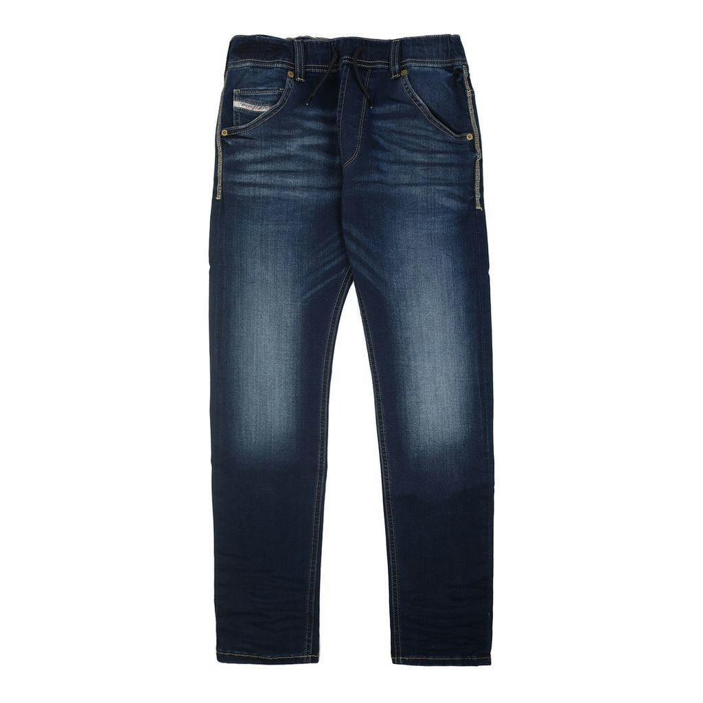 Navy Denim Jeans