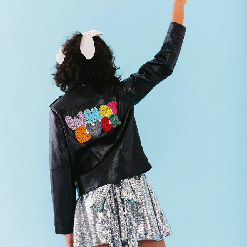 Women's Whatever Beaded Leather