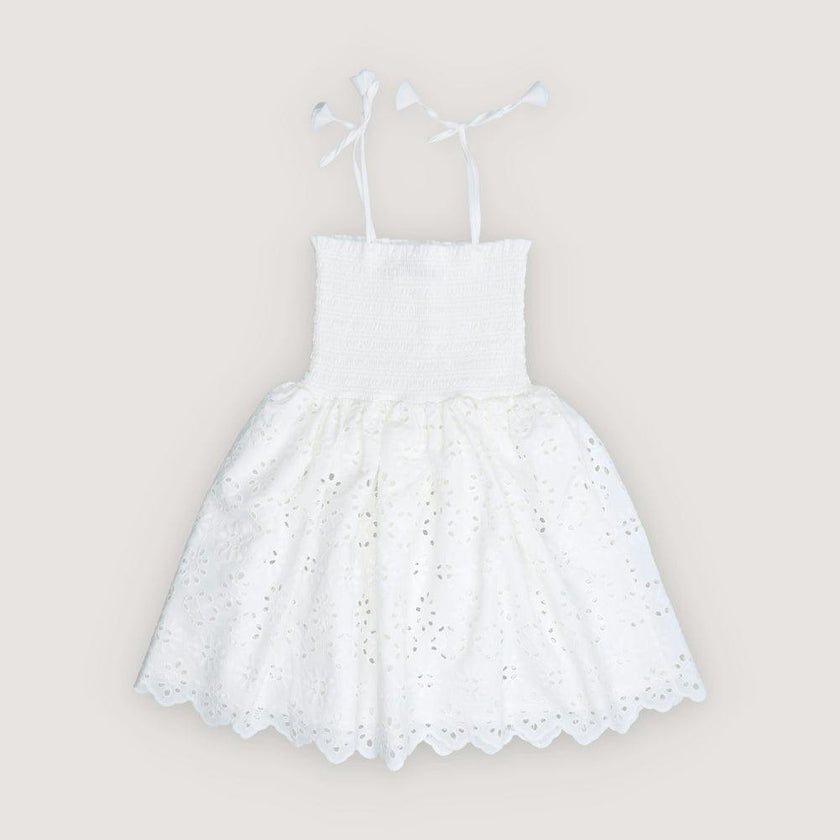 Sakura Dress Pure Cloud
