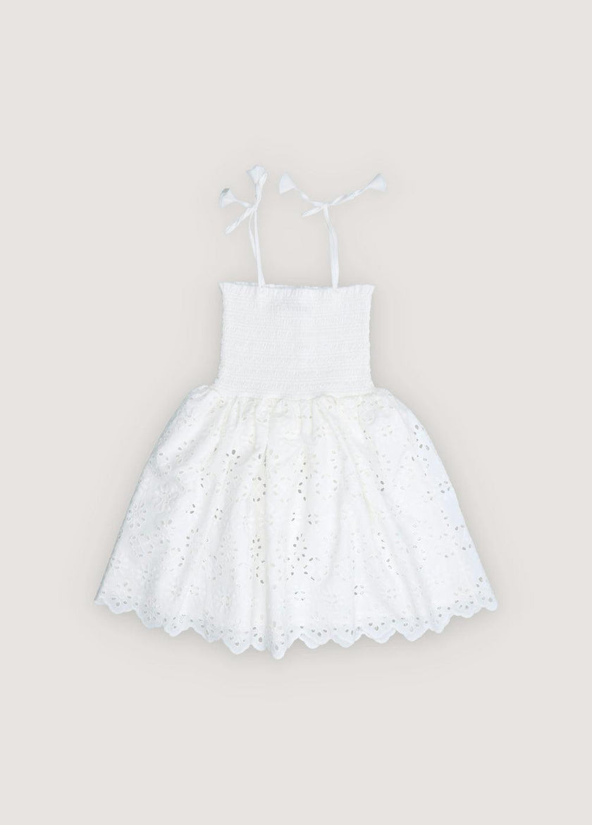 Sakura Dress Pure Cloud