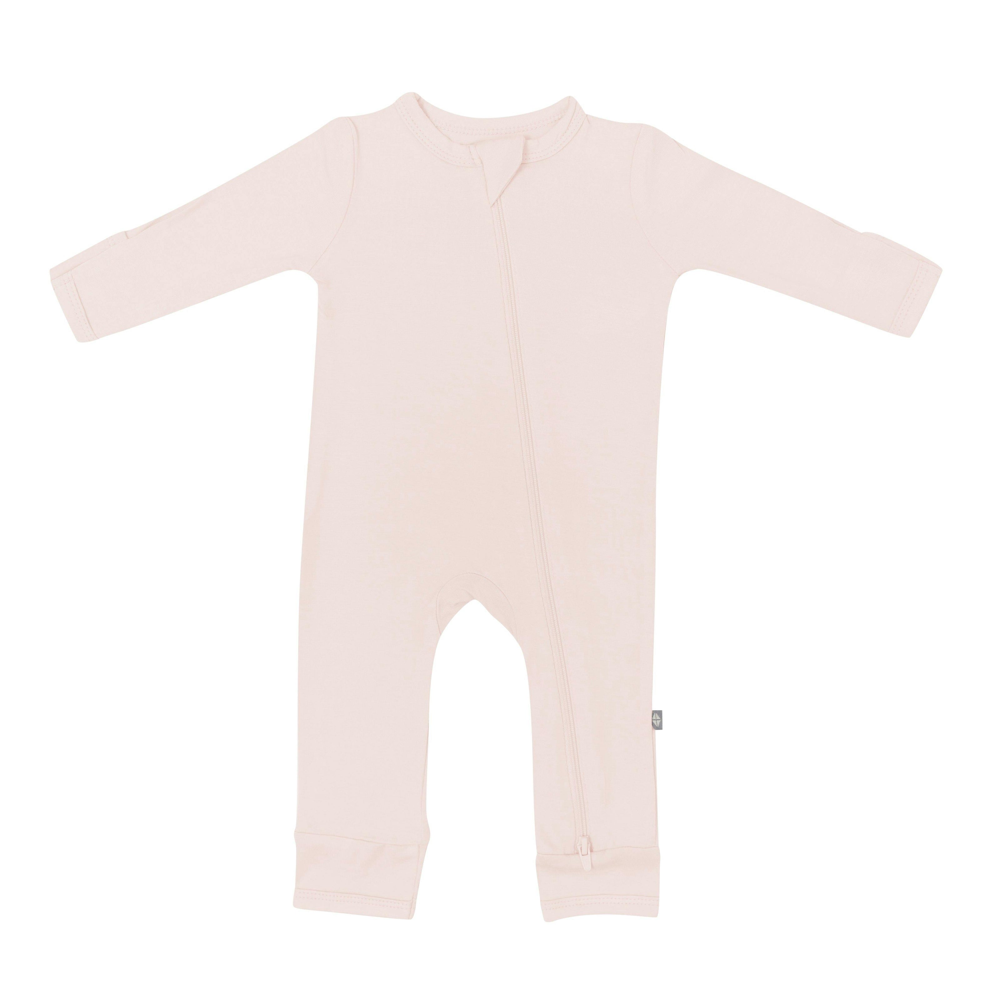 Zippered Romper in Blush