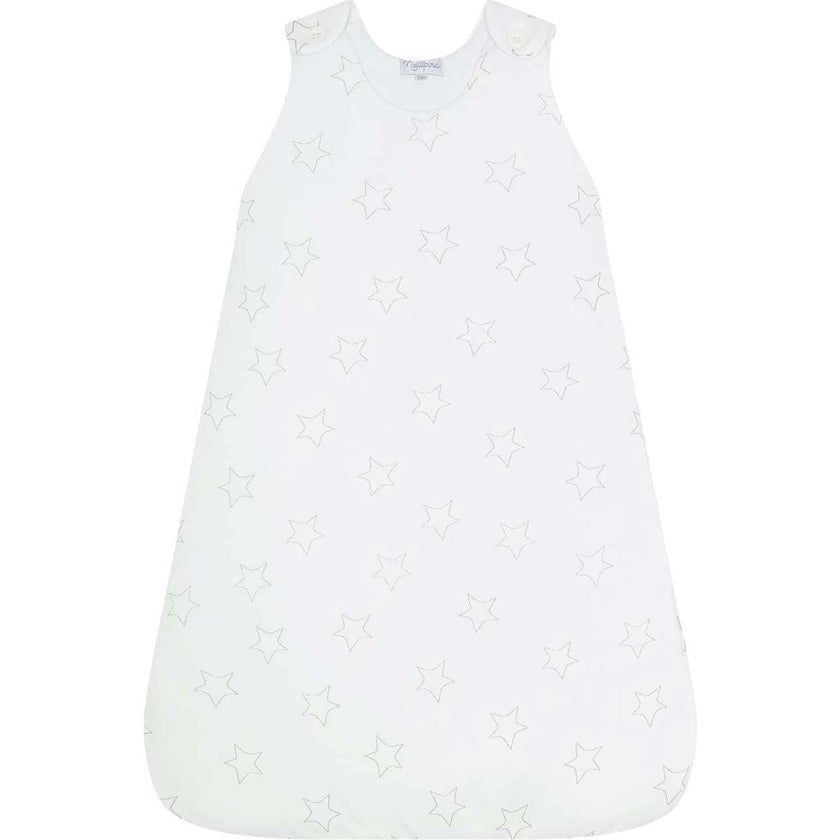 Grey Stars Print Winter Sack