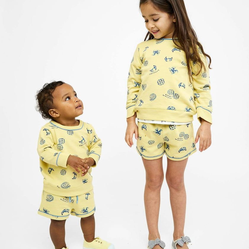 Remy Short Set, Butter Le Breakfast