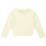 BONTON Frou Frou Ruffle Collar Sweater
