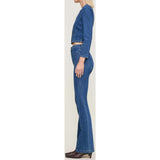 Bridget Boot High Rise Instasculpt™ 33" Jeans Blue Water