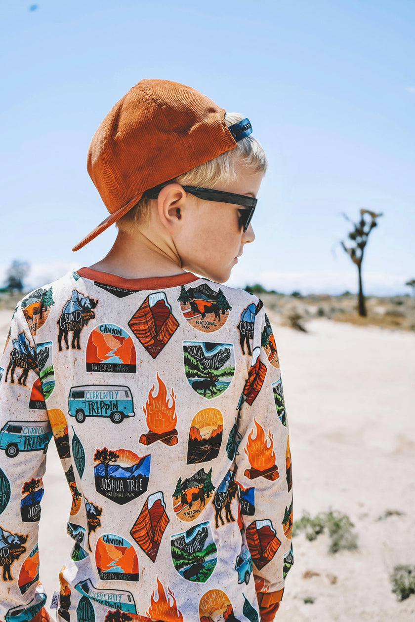 Tiny Traveler 2 Piece Pajama Set