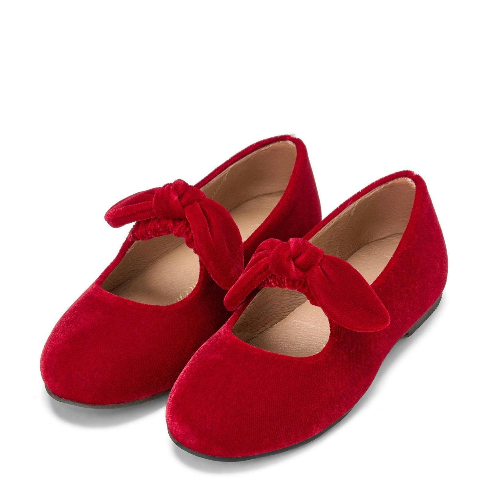Claudine Red Shoes