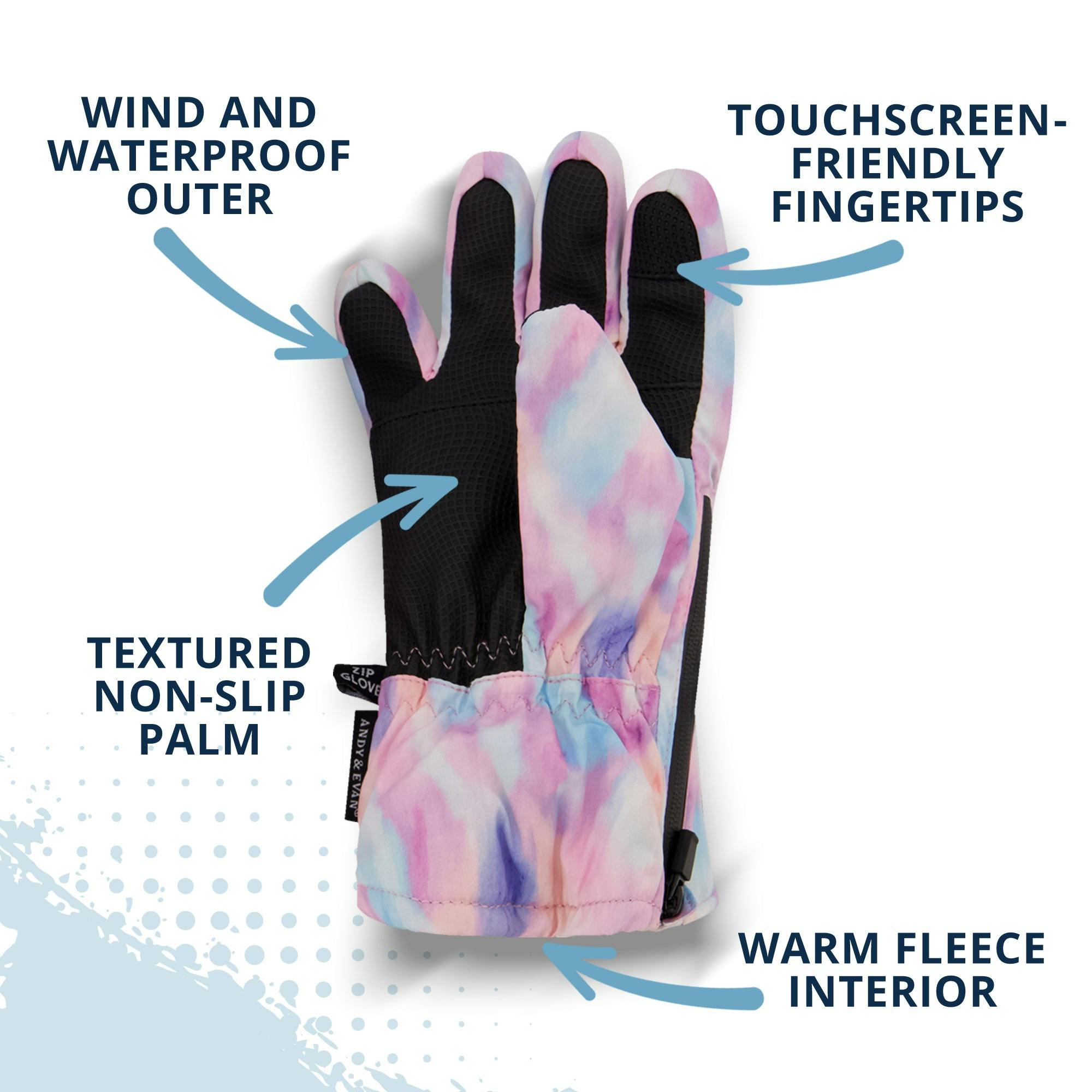 Winter & Ski Glove powered by ZIPGLOVE™ TECHNOLOGY