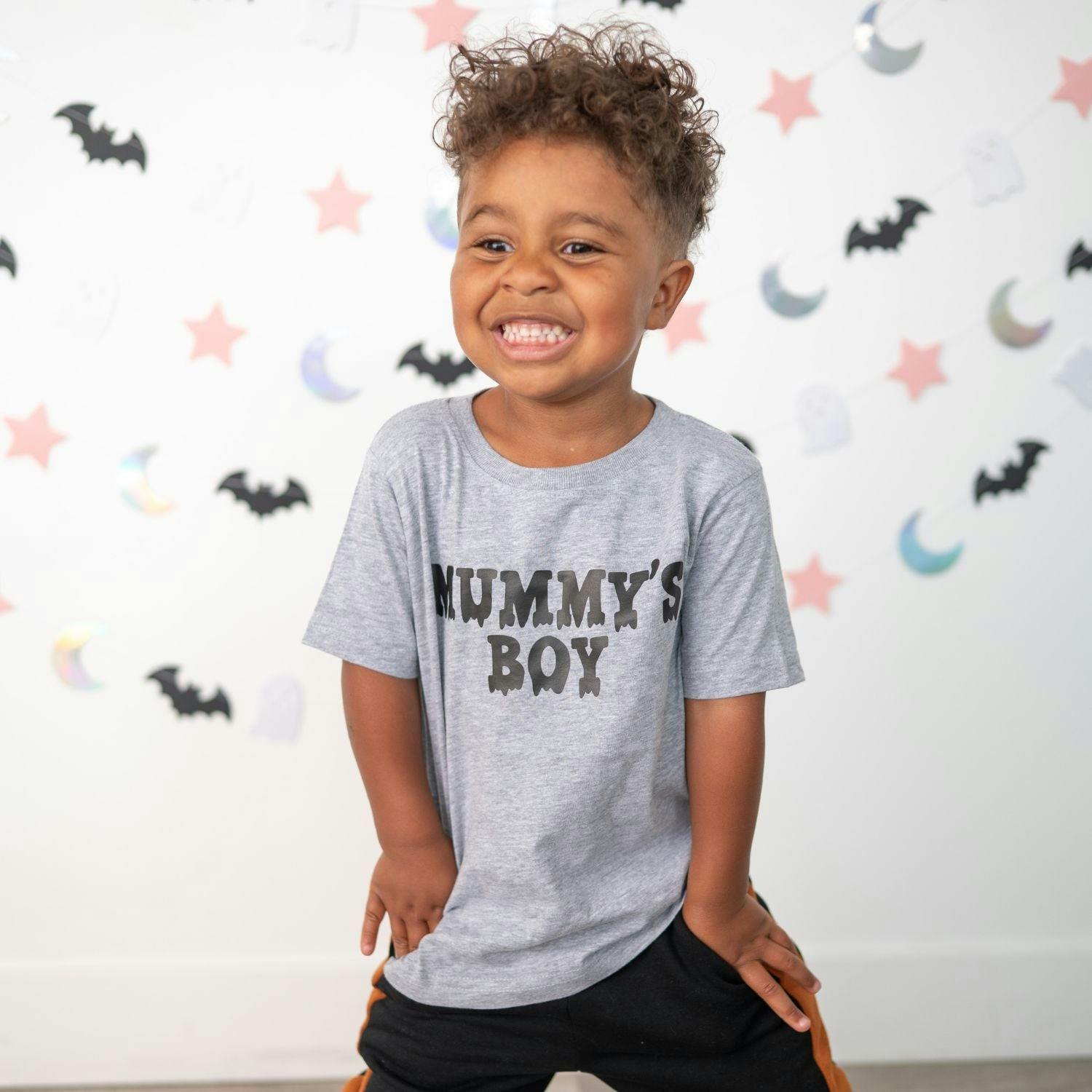 Mummy's Boy Halloween Short Sleeve T-Shirt