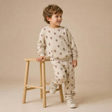 Organic Tee & Pant Slouch Set - Ballon Voyage