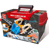 Hape: Junior Inventor: Build 'N' Drive Car Set - 37pcs