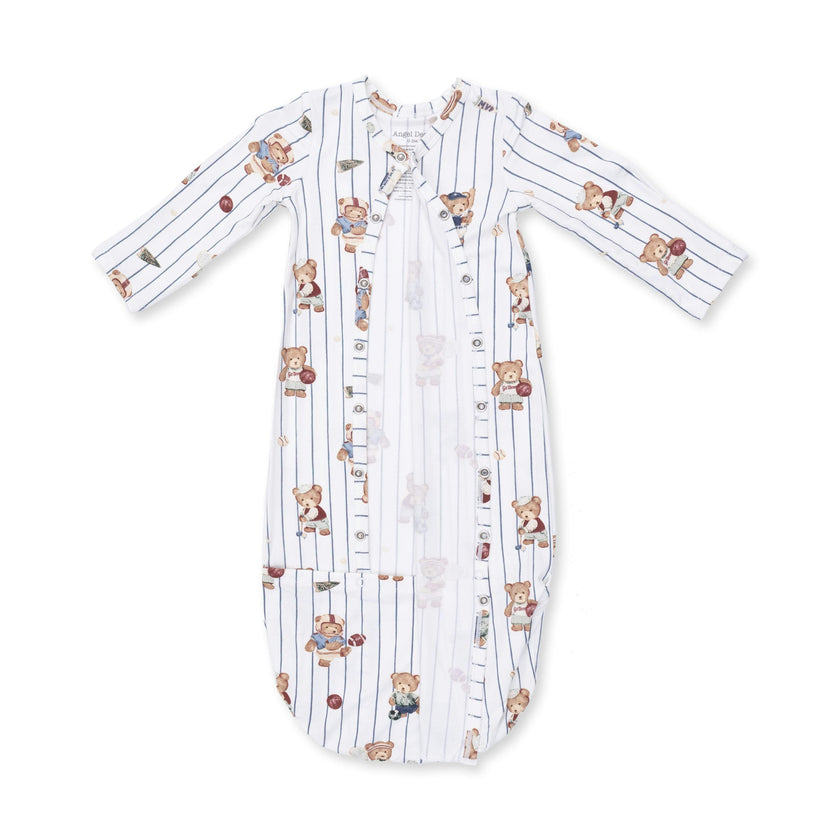 Mixed Sports Bears - Bundle Gown and Knotted Hat