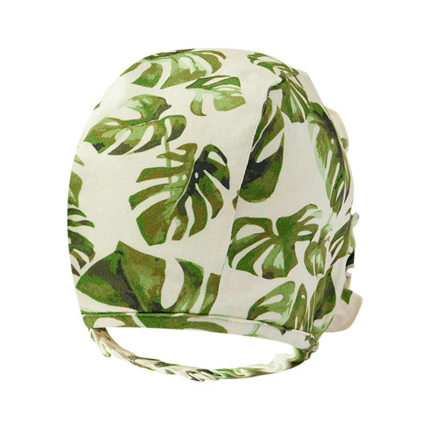 Island Leaf Cotton Stretch Bonnet