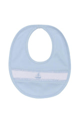 Sailboat Smocked Bib