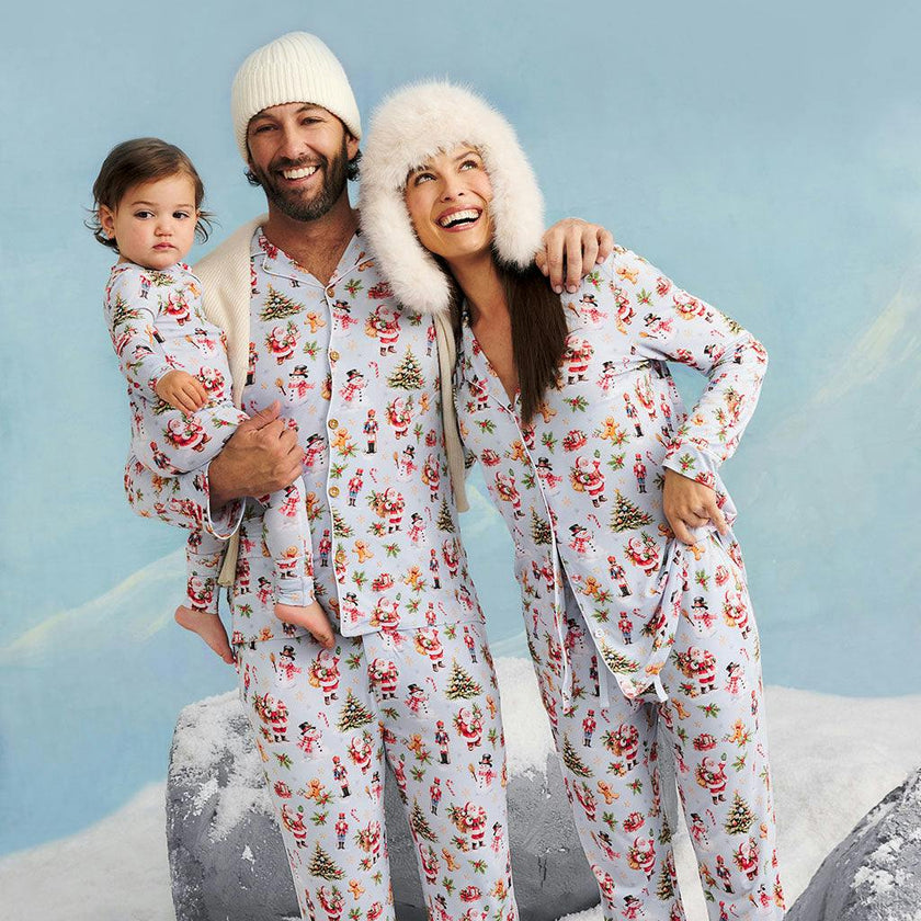 Saint Nicolas Women's Luxe Pajama Pant Set