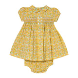 Hand-Smocked Baby Dress - Franca