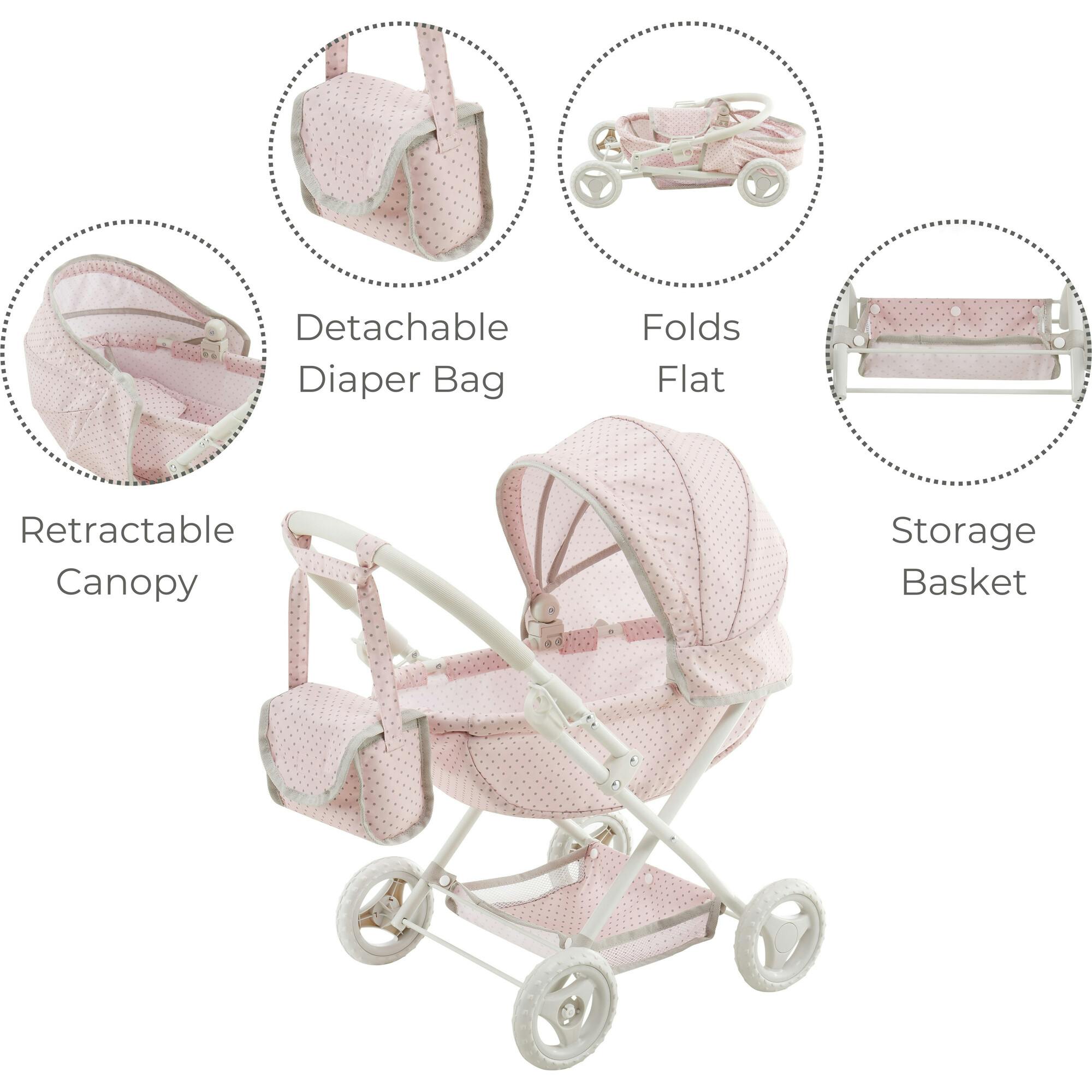 Olivia's Little World Baby Doll Pram