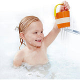 Happy Buckets Set W/ 3 Water Wheel Bath Time Toys