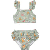 Girl's Two-Piece Ruffle Swimsuit