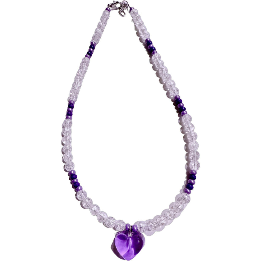 Purple Valentine Necklace