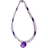 Purple Valentine Necklace