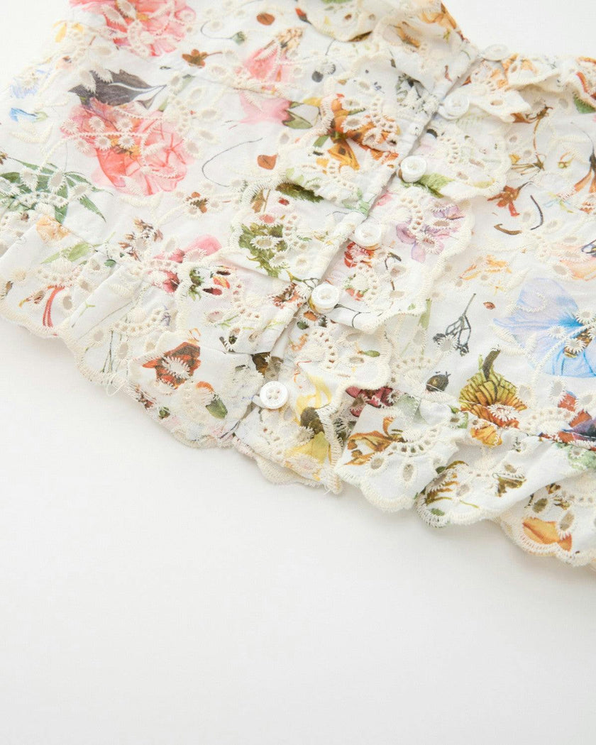 Christina Embroidered Top