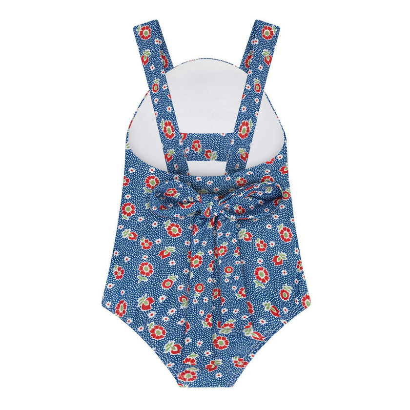 girls chatham floral bib one piece