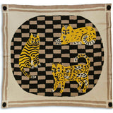 Three of Cats Knit Blanket